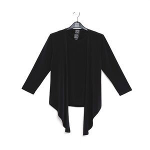 Clara Sun Woo Black Tie Shrug